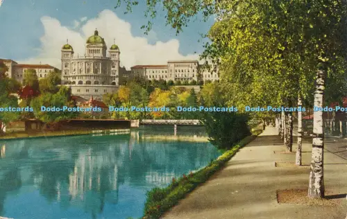 R030104 Berner Promenade Dalmazi et le Palais Federal A Boss