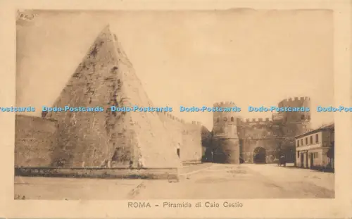 R030113 Roma Piramide di Caio Cestio