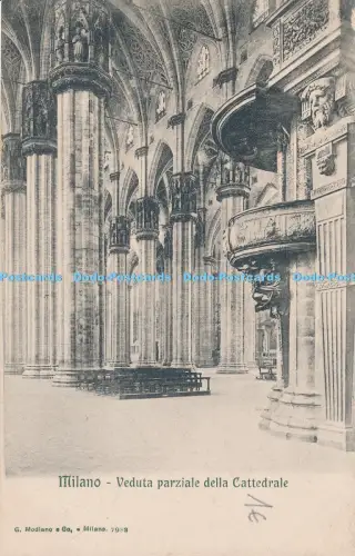 R030115 Milano Veduta Parziale della Cattedrale G Modiano