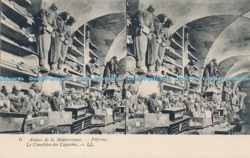 R030118 Autour de la Mediterranee Palerme Le Cimetiere des Capucins LL No 6