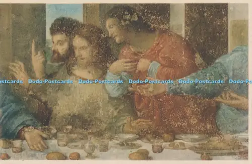 R030148 Postkarte L Ultima Cena Leonardo da Vinci