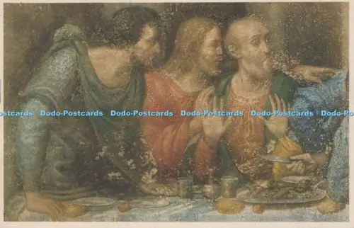 R030149 Postkarte L Ultima Cena Leonardo da Vinci