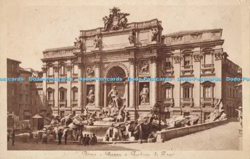 R030153 Roma Piazza e Fontana di Trevi Enrico Verdesi