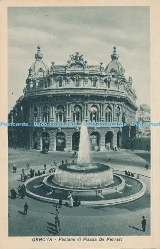 R030166 Genova Fontana di Piazza De Ferrari