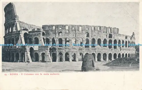 R030170 Roma Il Colosseo con la Meta Sudante