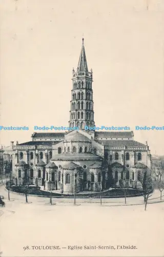 R030251 Toulouse Eglise Saint Serin L Absided Art No 98