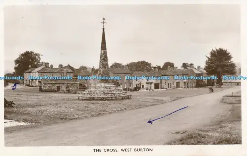 R030254 The Cross West Burton Geo W Hare RP