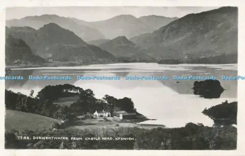 R030286 Derwentwater from Castle Head Keswick Abraham RP