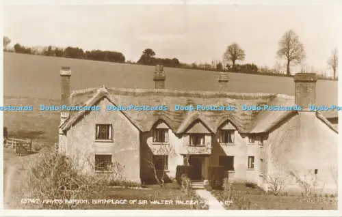 R030320 Hayes Barton Geburtsort von Sir Walter Raleigh Judges Ltd Nr. 13747