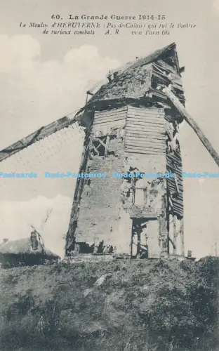 R030330 La Grande Guerre Le Moulin d Hebuterne A R No 60