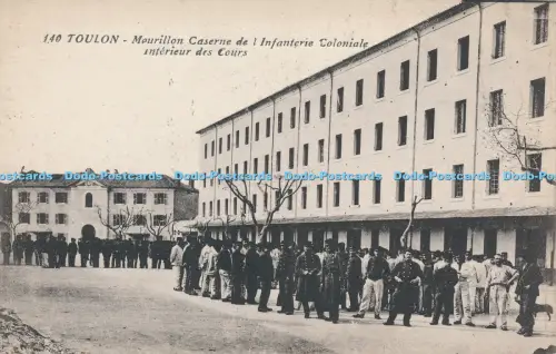 R030415 Toulon Mourillon Caserne de l Infanterie Coloniale Interieur des Cours