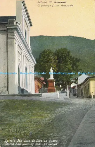 R030420 Grüße aus der venezolanischen Kirche San Juan von Dios La Guaira B Hopkins
