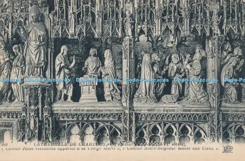 R030423 Cathedrale de Chartres Pourtour Neurdein