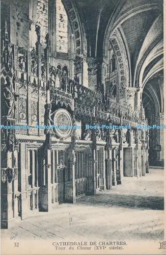 R030428 Cathedrale de Chartres Tour du Choeur Neurdein Freres
