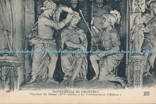 R030431 Cathedrale de Chartres Pourtour du Choeur Le Couronnement d Epines Neurd