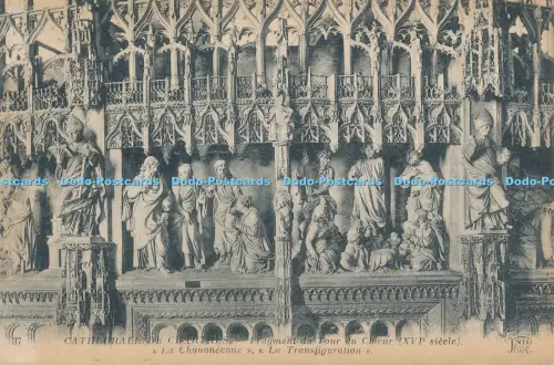 R030435 Cathedrale de Chartres Fragment du Tour du Choeur La Chananeenne La Tran