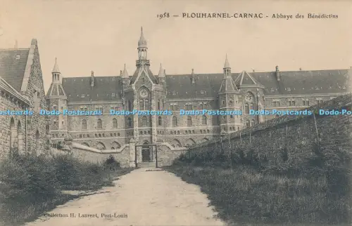 R030452 Plouharnel Carnac Abbaye des Benedictins H Laurent No 1958