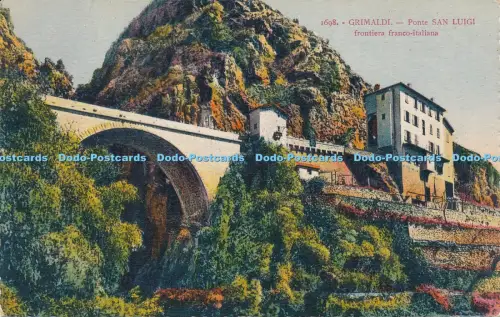 R030463 Grimaldi Ponte San Luigi Frontiera Franco Italiana La Cigogne