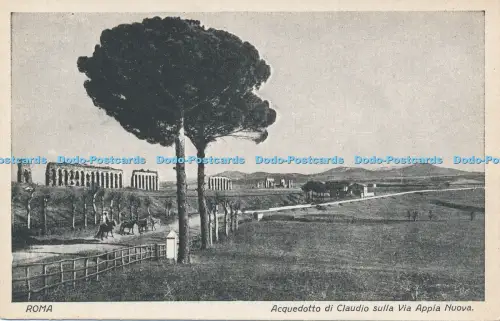 R030466 Roma Acquedotto di Claudio sulla Via Appia Nuova Platine