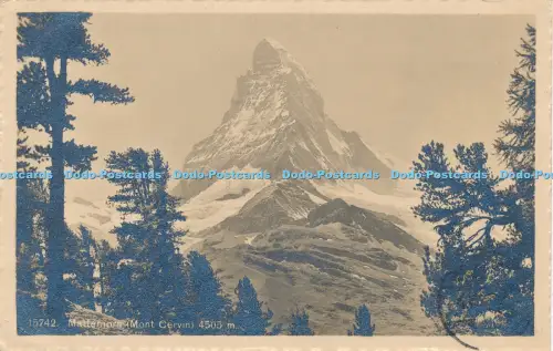 R030031 Matterhorn Mont Cervin 1911