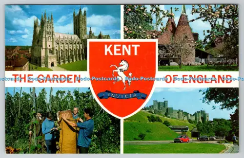 R814113 Kent The Garden of England Dover Castle D V Bennett Maidstone PM New Rom
