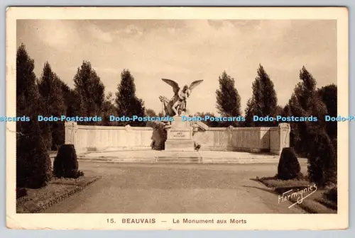 R814118 Beauvais Le Monument aux Morts E Harmignies