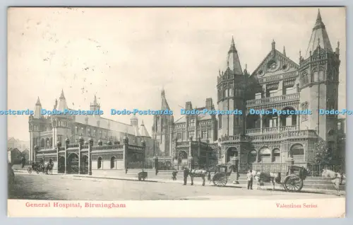 R814119 Birmingham General Hospital Valentine Serie 1903