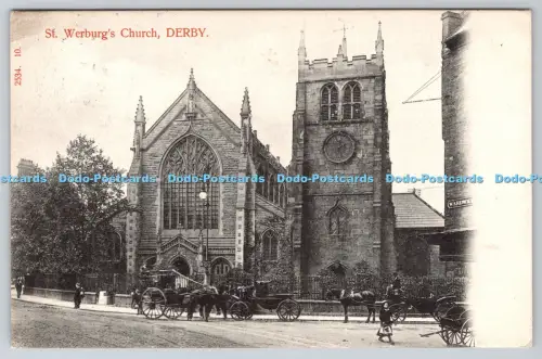 R814121 Derby St Werburg Kirche Hartmann 1904