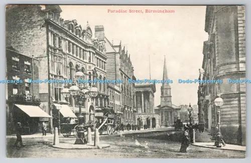 R814123 Birmingham Paradise Street Valentine Serie 1903