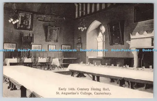 R814133 Canterbury St Augustine College Speisesaal aus dem frühen 14. Jahrhundert
