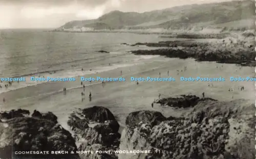 R206474 Coomesgate Beach and Morte Point Woolacombe 1 M und L National Series