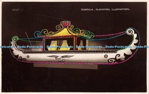 R206505 Gondel Blackpool Illuminations Valentines RP