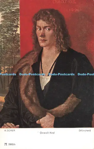 R206515 A Durer Oswolt Krel München F Ackermanns Universal Galerie Serie 201b