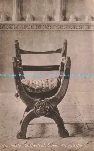 R204907 Winchester Cathedral Queen Marys Stuhl Friths Serie Nr. 63730