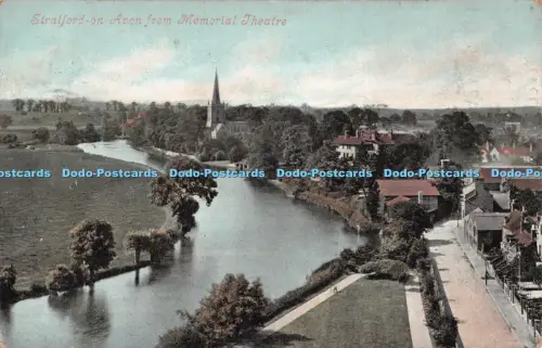 R507104 Stratford on Avon aus Memorial Theatre Valentines Serie 1905