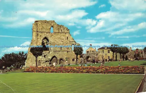 R505433 Knaresborough Castle Ruins Postkarte
