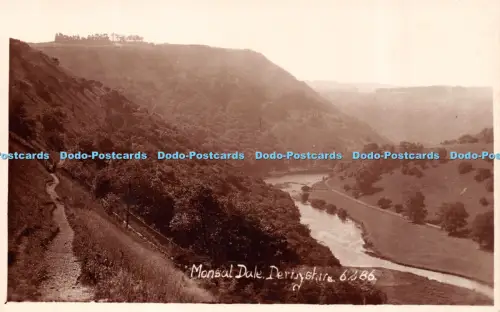 R505442 Derbyshire Monsal Dale Kodak Postkarte