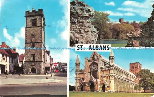 R507115 St Albans The Abbey Roman Wall and Abbey Photo Precision Limited Colourm