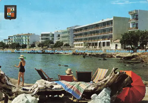 D223157 Mallorca Cala Bona Teilansicht Fisa Nr 1880 A Subirats Casanovas