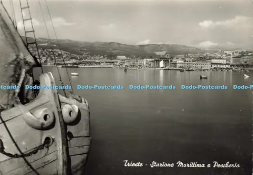 D217460 Trieste Stazione Marittima e Pescheria A Ascoli RP