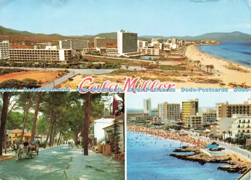 D223158 Cala Millor Postales C Y P Farbe Campana Puig Ferran Multi View
