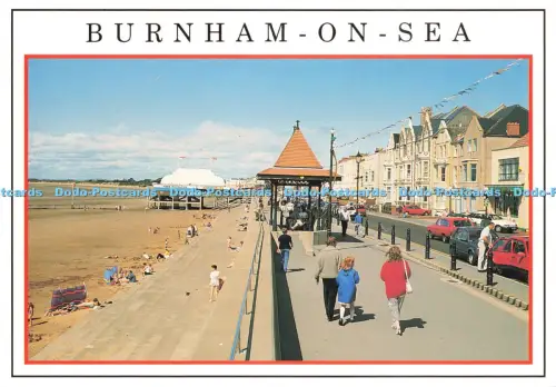 D221042 Burnham on Sea Promenade and Beach E T W Dennis Alan Curtis