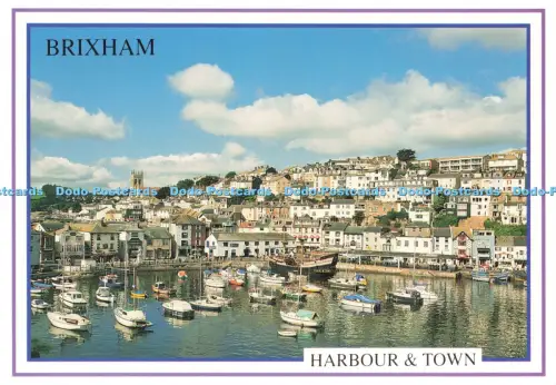 D221047 Brixham Harbour and Town E T W Dennis Alan Curtis