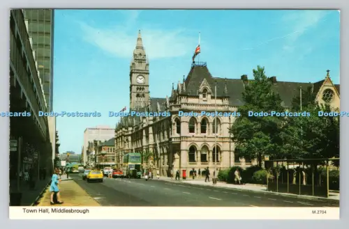 R800809 Middlesbrough Town Hall E T W Dennis Scarborough London