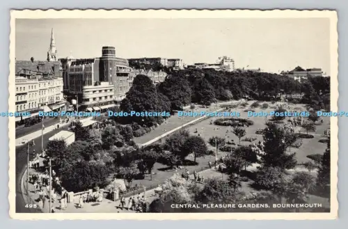 R800945 Bournemouth Central Pleasure Gardens PM Christchurch Hants 1958