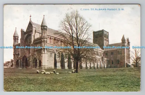 R800952 St Albans Abbey S W The Photochrom London Tunbridge Wells Celesque Serie