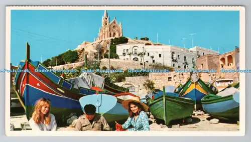 R800959 Gozo Malta Mgarr Idyllic Harbour The ABC Stationers