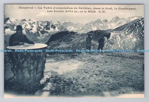 R800964 Dauphine La Table d orientierung du Galibier A Mollaret