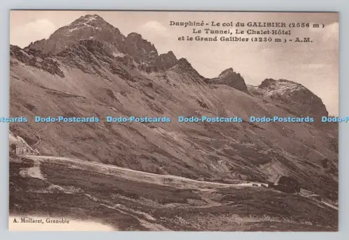 R800965 Dauphine Le Col du Galibier Le Tunnel Le Chalet Hotel A Mollaret