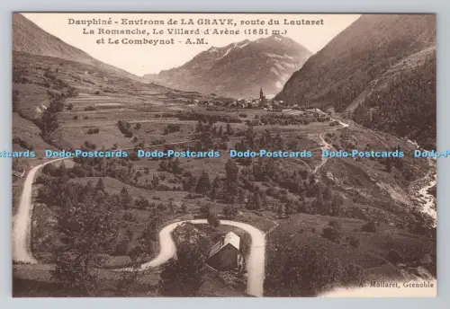 R800971 Dauphine Environs de la Grave Route du Lautaret A Mollaret